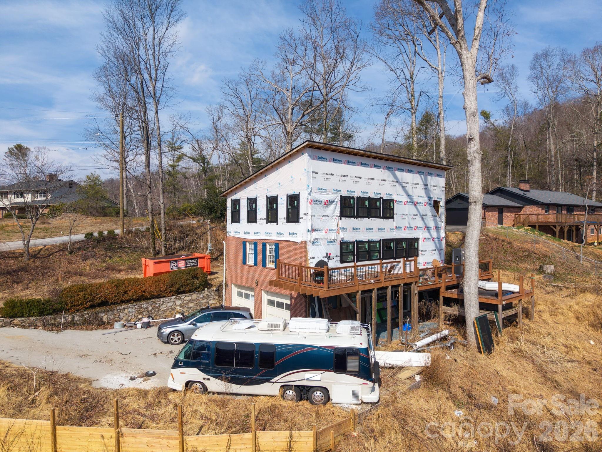 59 Faircrest Road Asheville, NC 28804 - Photo 24 of 24 a front view of a house with swimming pool