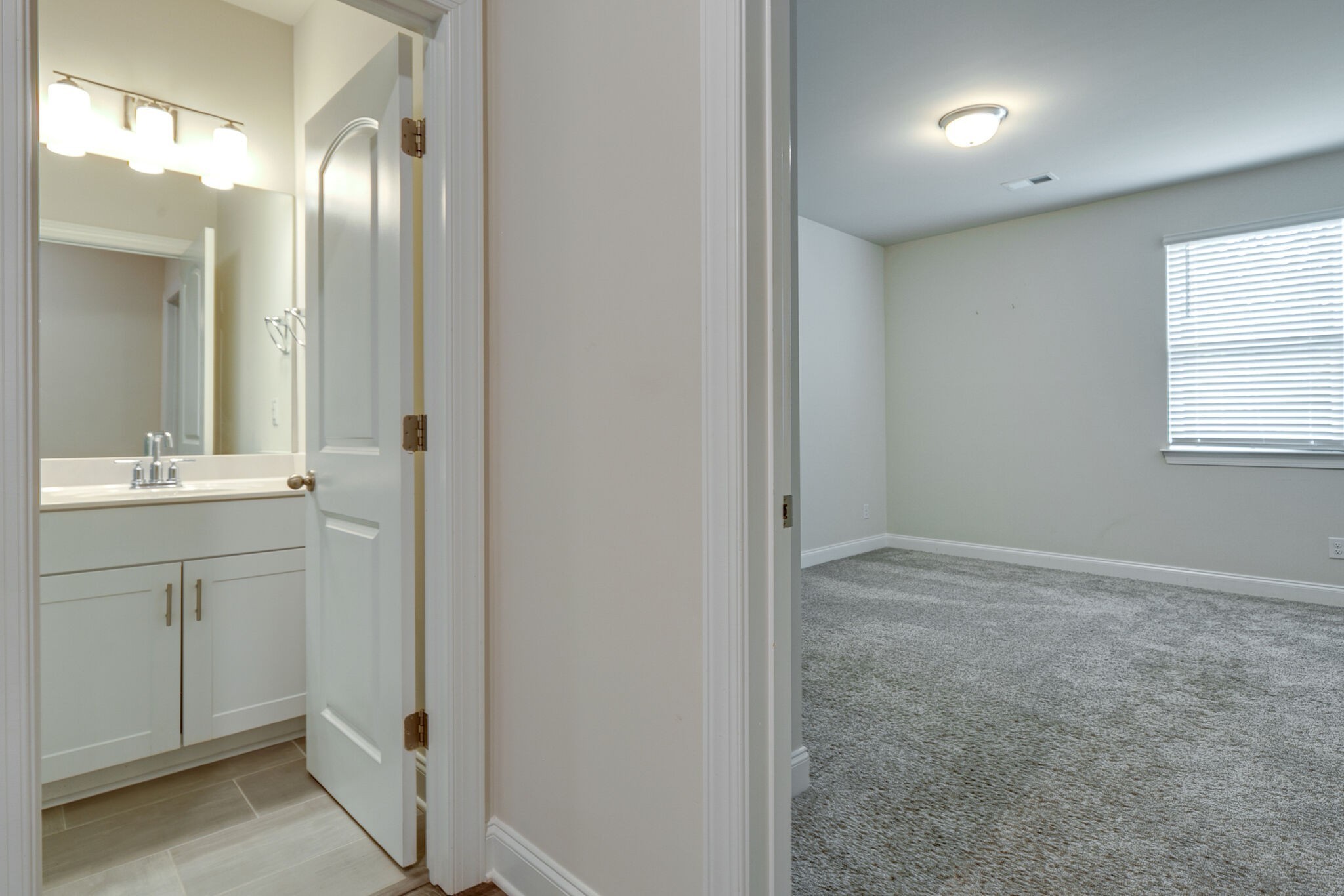 3264 Longstalk Road Antioch, TN 37013 - Photo 21 of 49 a bathroom with a sink and a mirror