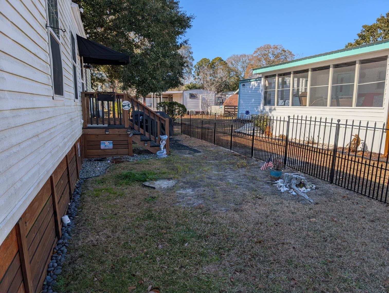 3 Poolside Drive Murrells Inlet, SC 29576 - Photo 22 of 40 View of fenced yard