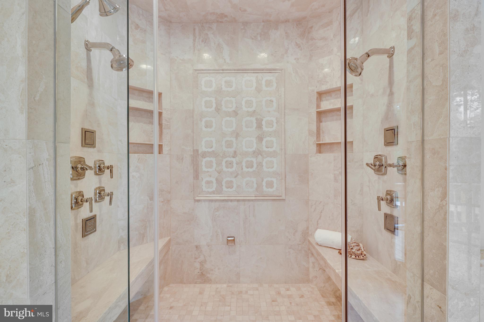 8100 Ridings Court McLean, VA 22102 - Photo 34 of 79 Steam Shower w/Heated Floors