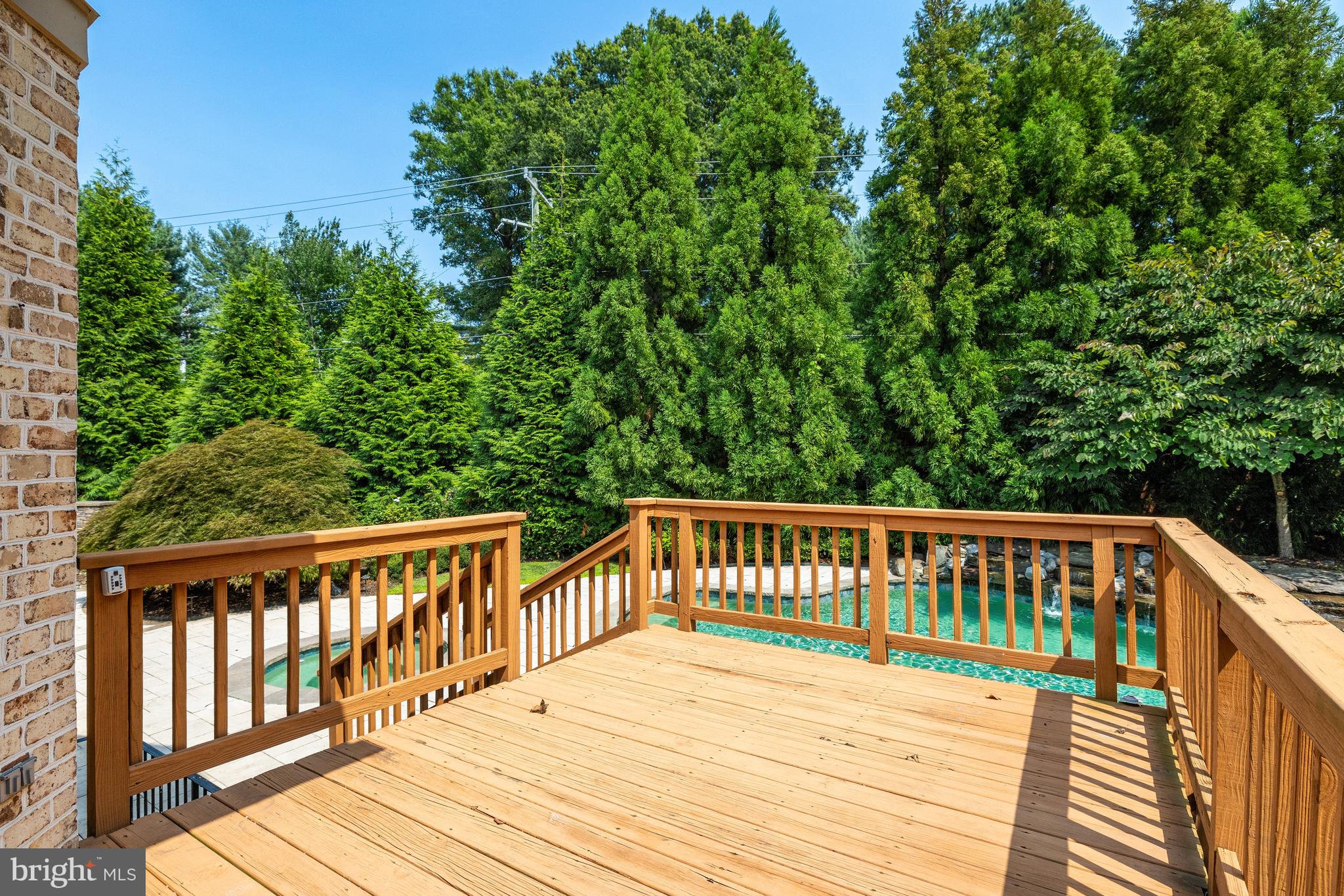 8100 Ridings Court McLean, VA 22102 - Photo 58 of 79 Deck Off Primary Bathroom