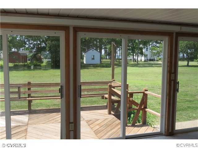 172 Callis Wharf Road Hudgins, VA 23076 - Photo 7 of 8 View - Views of Hills Bay from the sunroom. Very N