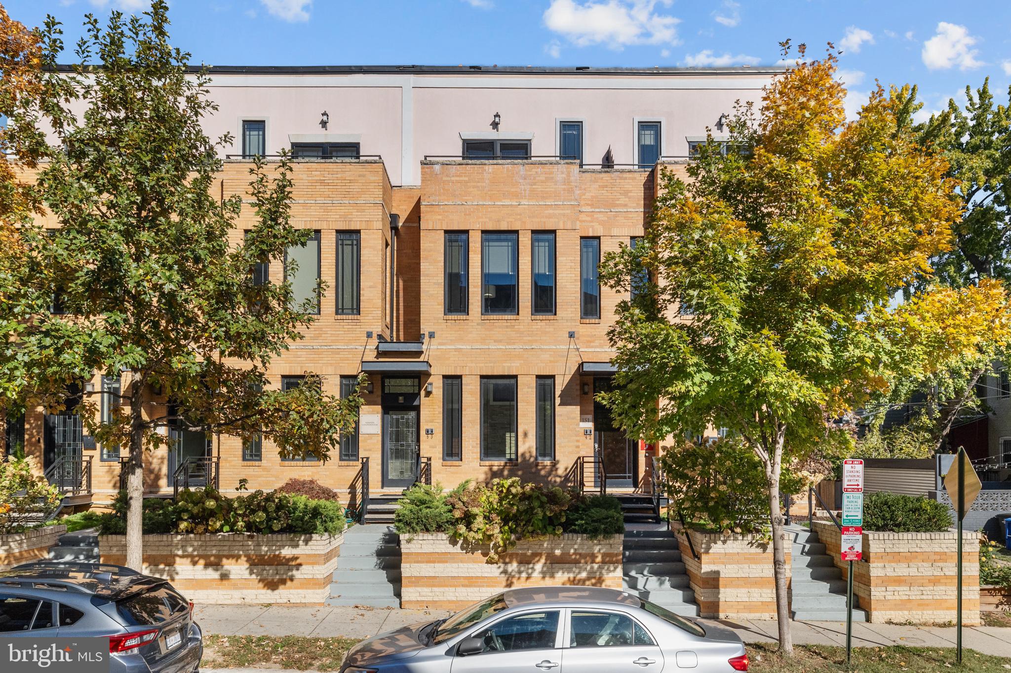 151 V Street Northwest, Unit 4 Washington, DC 20001 - Photo 1 of 49 a front view of a building with street view