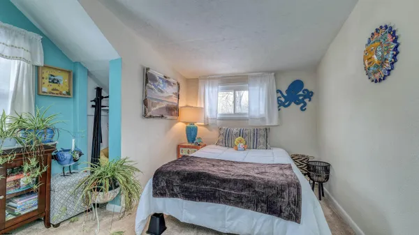a room with storage and utility