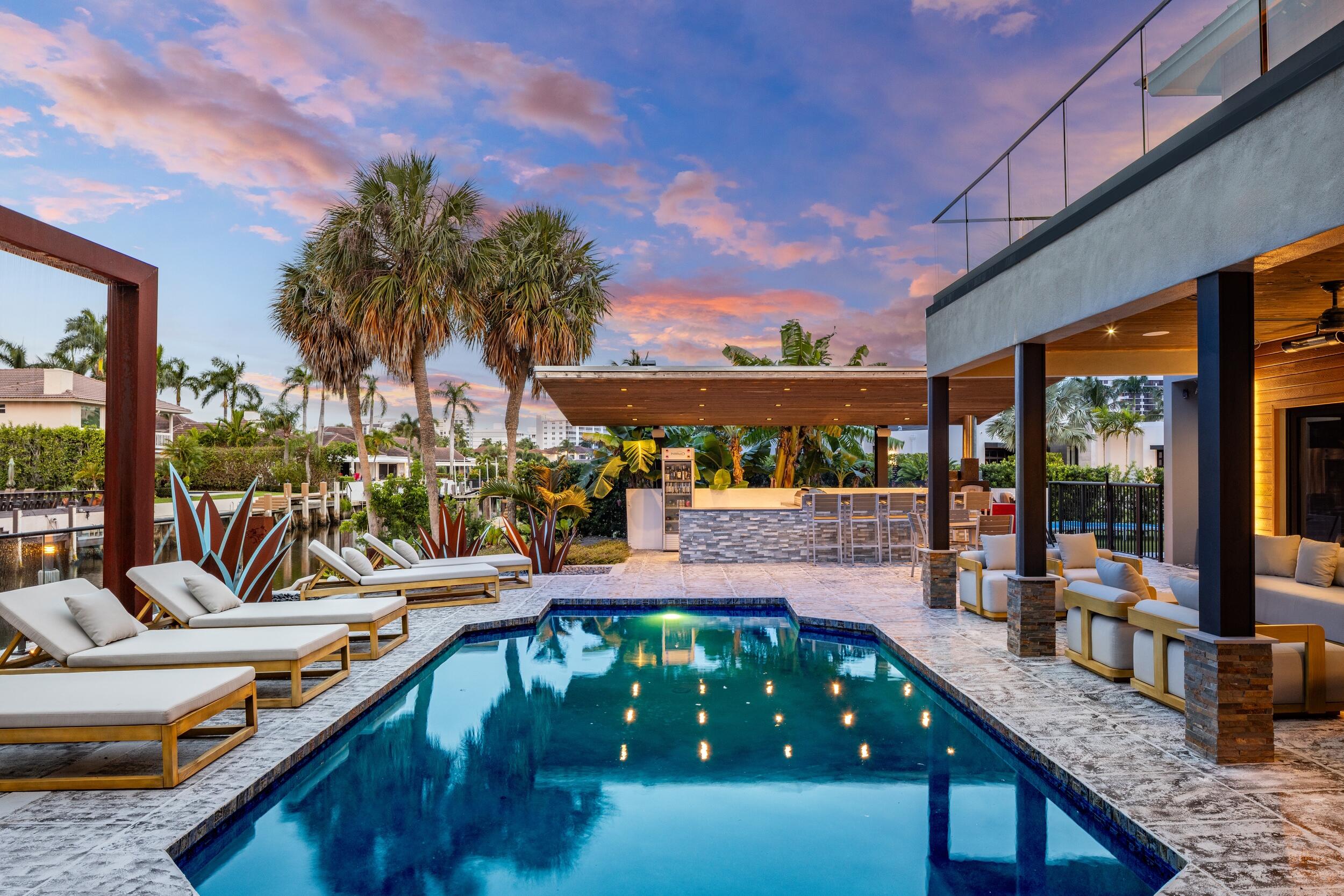 839 Northeast Bay Isle Drive Boca Raton, FL 33487 - Photo 12 of 103 Twilight 7