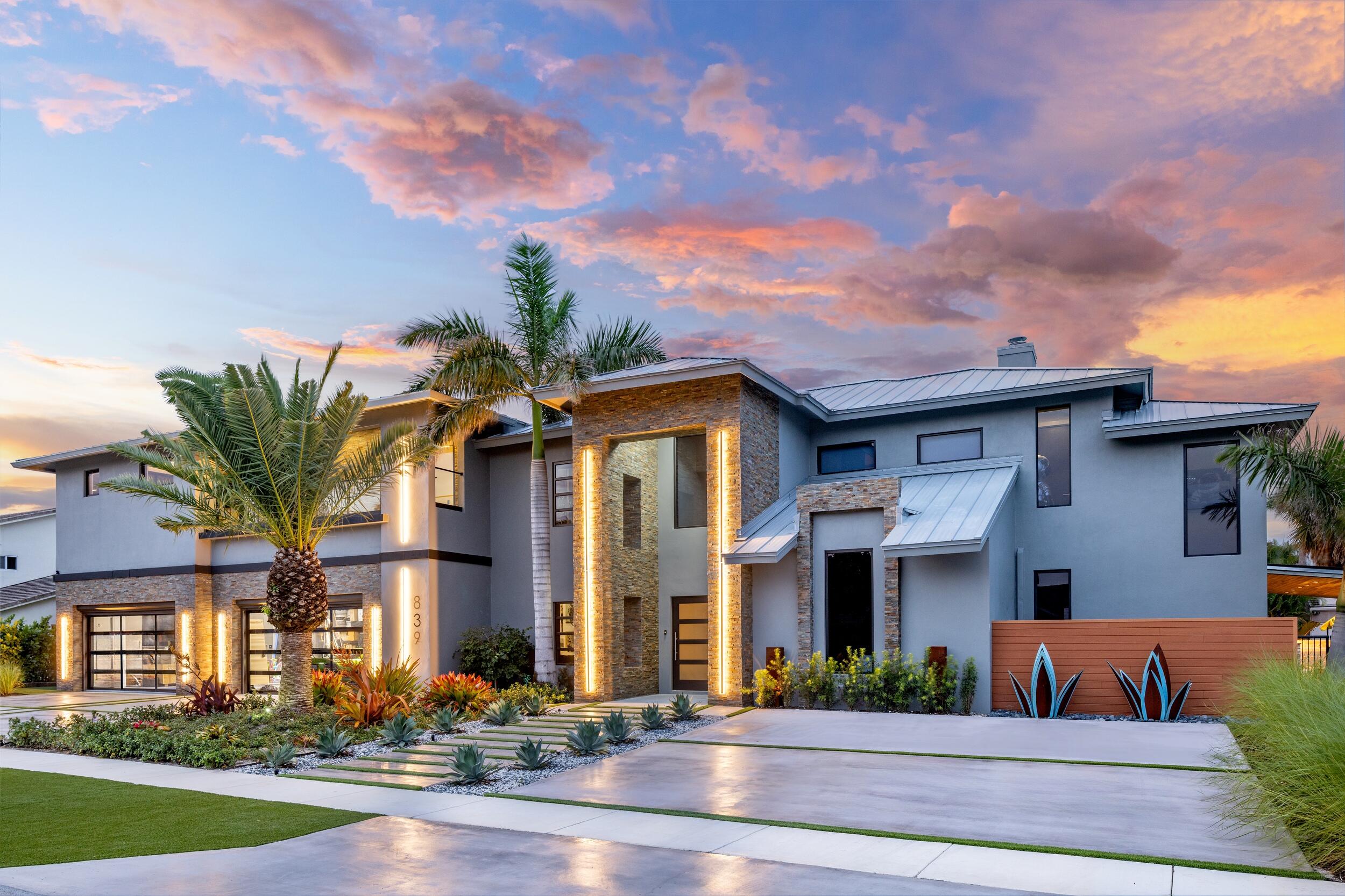 839 Northeast Bay Isle Drive Boca Raton, FL 33487 - Photo 2 of 103 Twilight 6