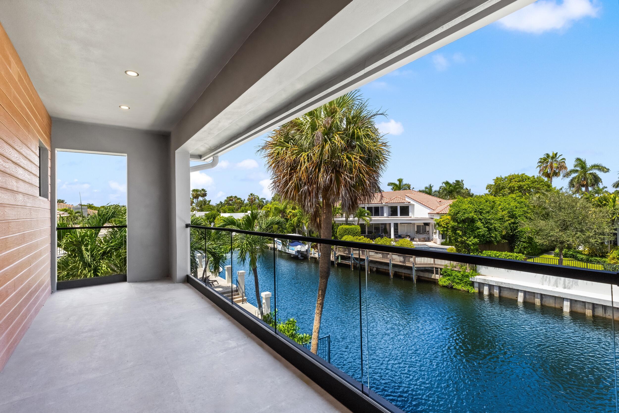 839 Northeast Bay Isle Drive Boca Raton, FL 33487 - Photo 80 of 103 a view of balcony with yard