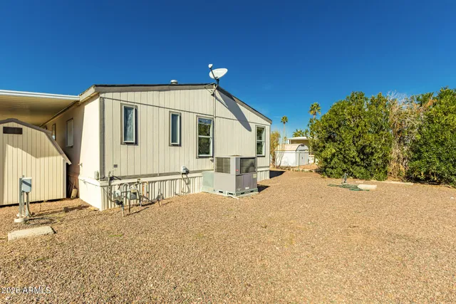 a very nice looking house with a large window
