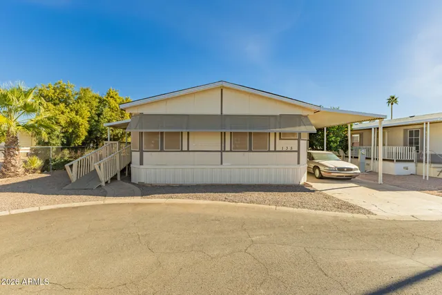 a house view with a outdoor space