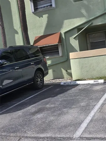 a view of car garage