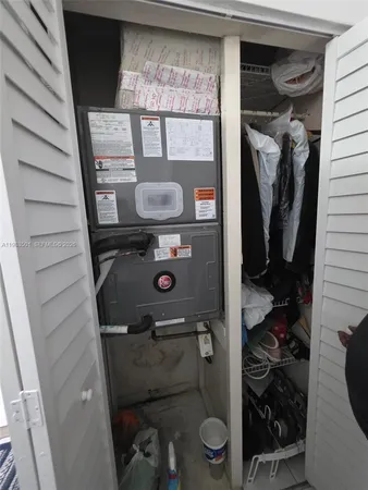 a view of water heater room