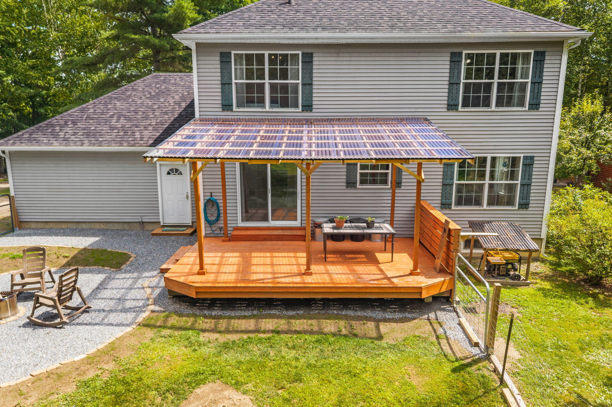 406 Brann Road Levant, ME 04456 - Photo 98 of 110 Pergola Lounge
