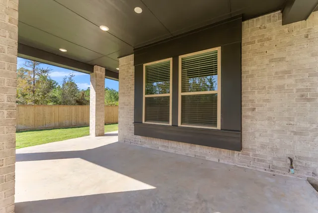 a view of a backyard with a garden