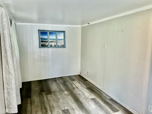 a view of wooden floor