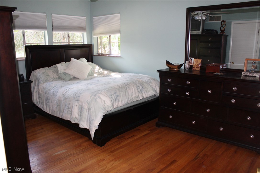 1825 Walnut Road Kent, OH 44240 - Photo 15 of 23 The master bedroom is across the hall from the other two and boasts corner windows and an onsuite bath.