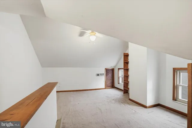 a backyard of a house