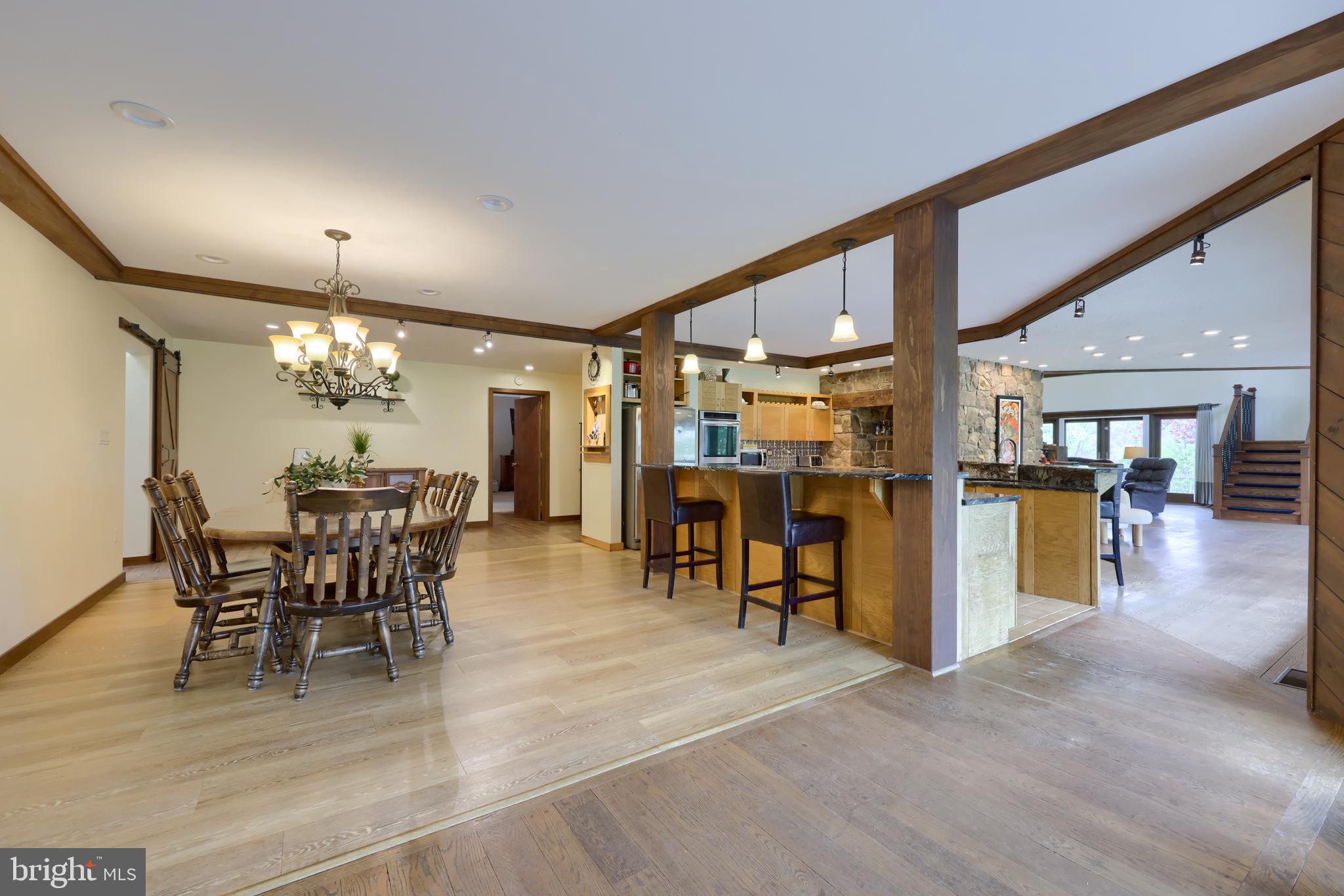 15 Dead End Road Lititz, PA 17543 - Photo 22 of 49 a view of a dining room with furniture and chandelier