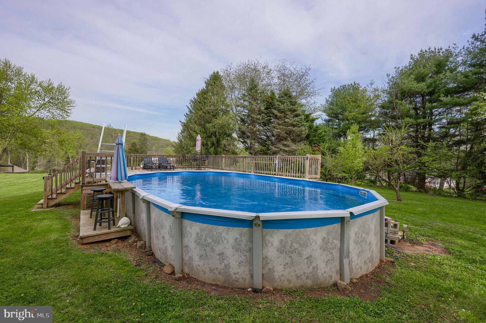 15 Dead End Road Lititz, PA 17543 - Photo 43 of 49 a view of a backyard with swimming pool