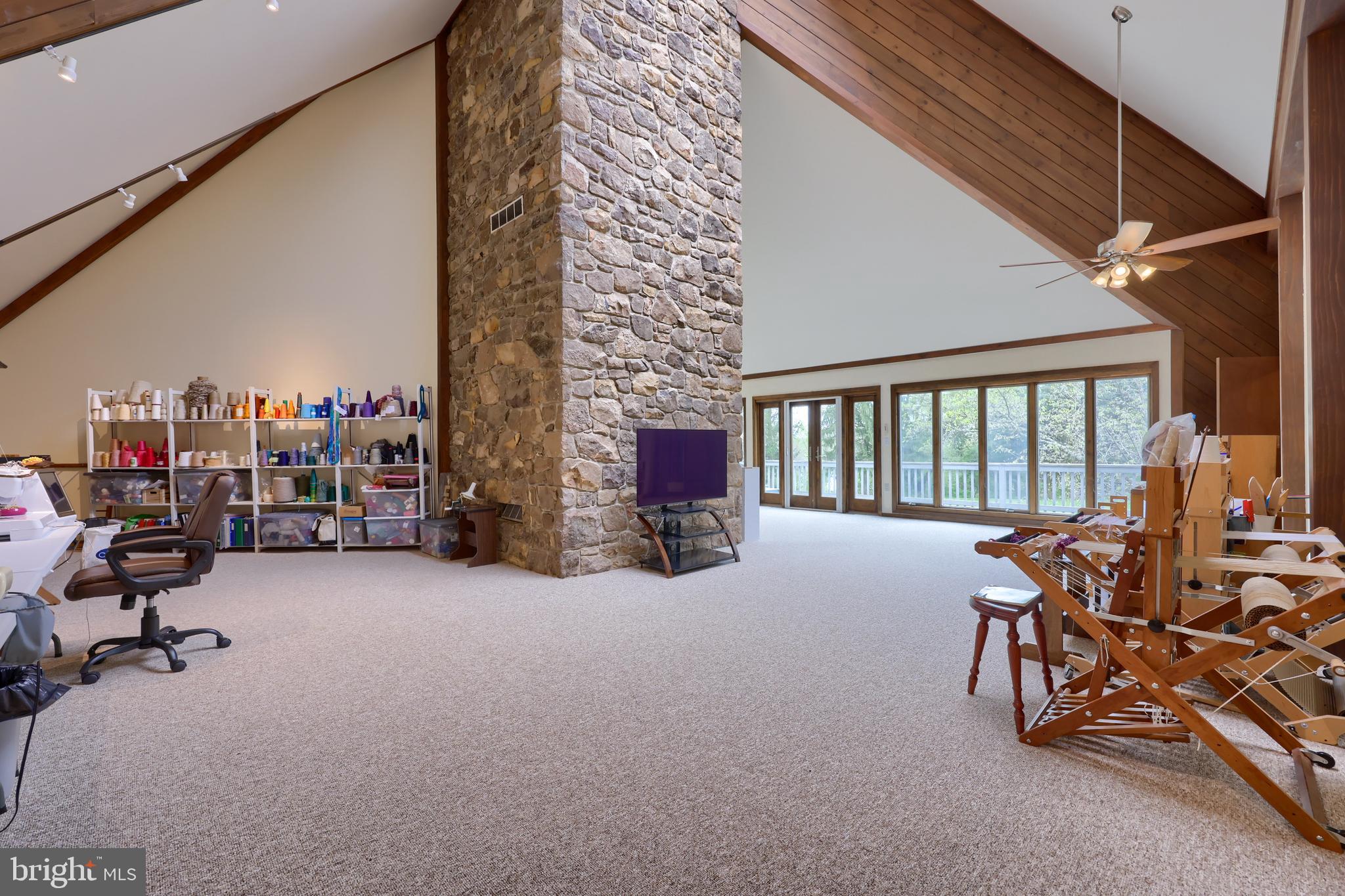 15 Dead End Road Lititz, PA 17543 - Photo 6 of 49 a view of gym equipment and floor to ceiling window