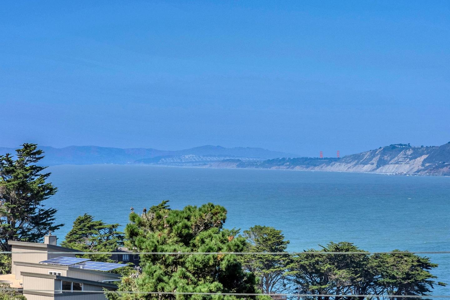 224 Olympian Way Pacifica, CA 94044 - Photo 41 of 46 an aerial view of ocean and trees
