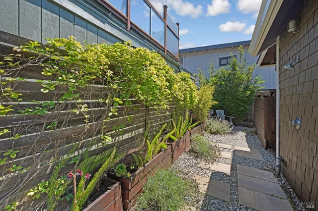 a pathway of a house