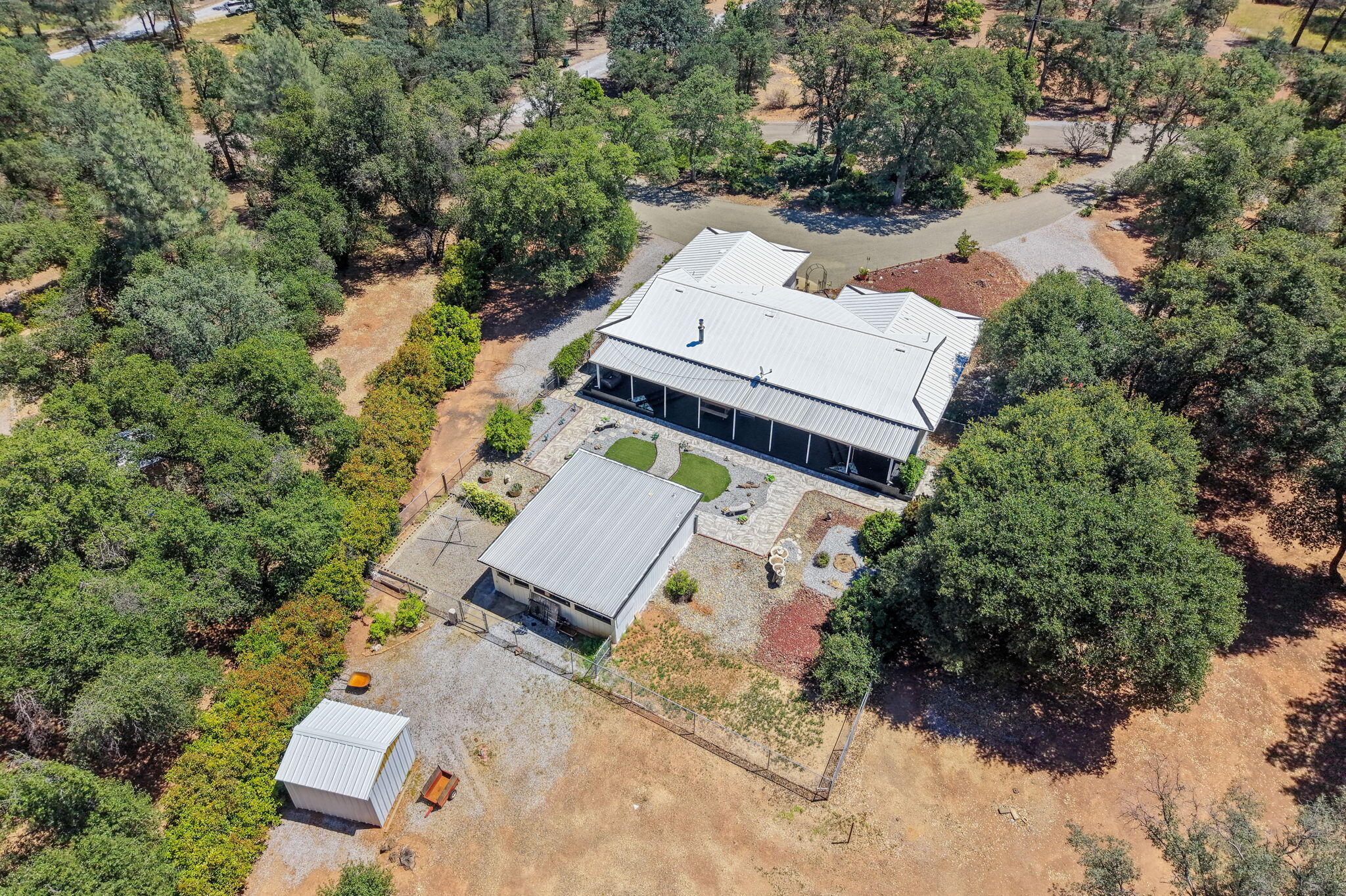 10390 October Lane Redding, CA 96003 - Photo 86 of 94 Aerial View