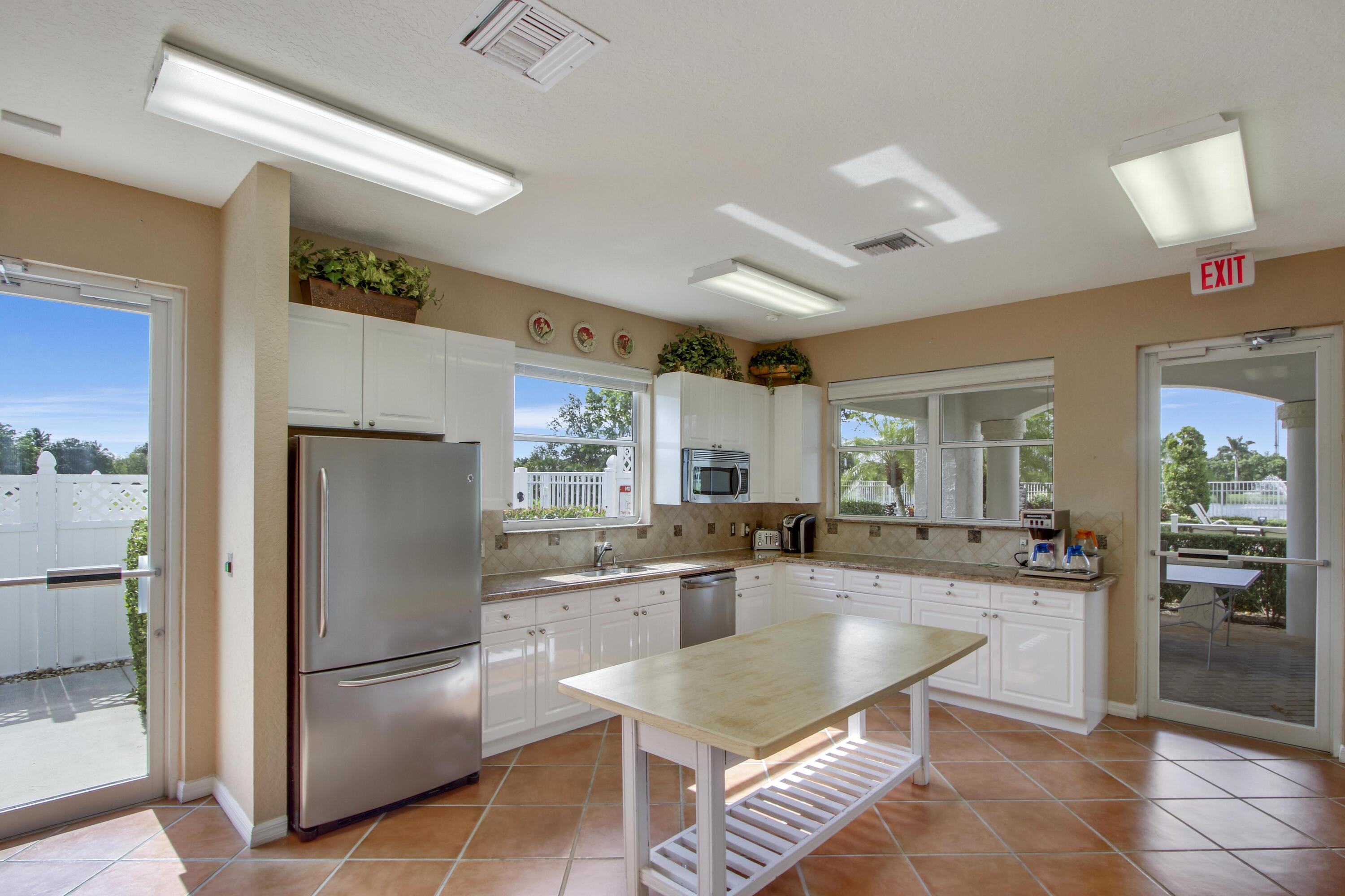 18671 Sea Turtle Lane Boca Raton, FL 33498 - Photo 61 of 65 Shores Clubhouse Kitchen