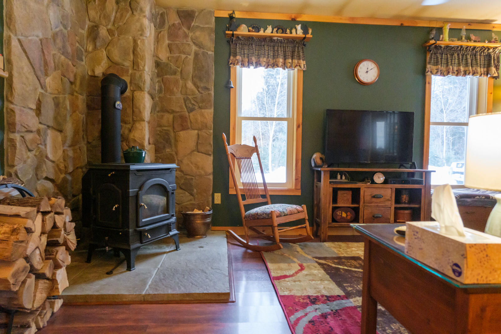 519 East Andover Road Andover, ME 04216 - Photo 9 of 31 Woodstove