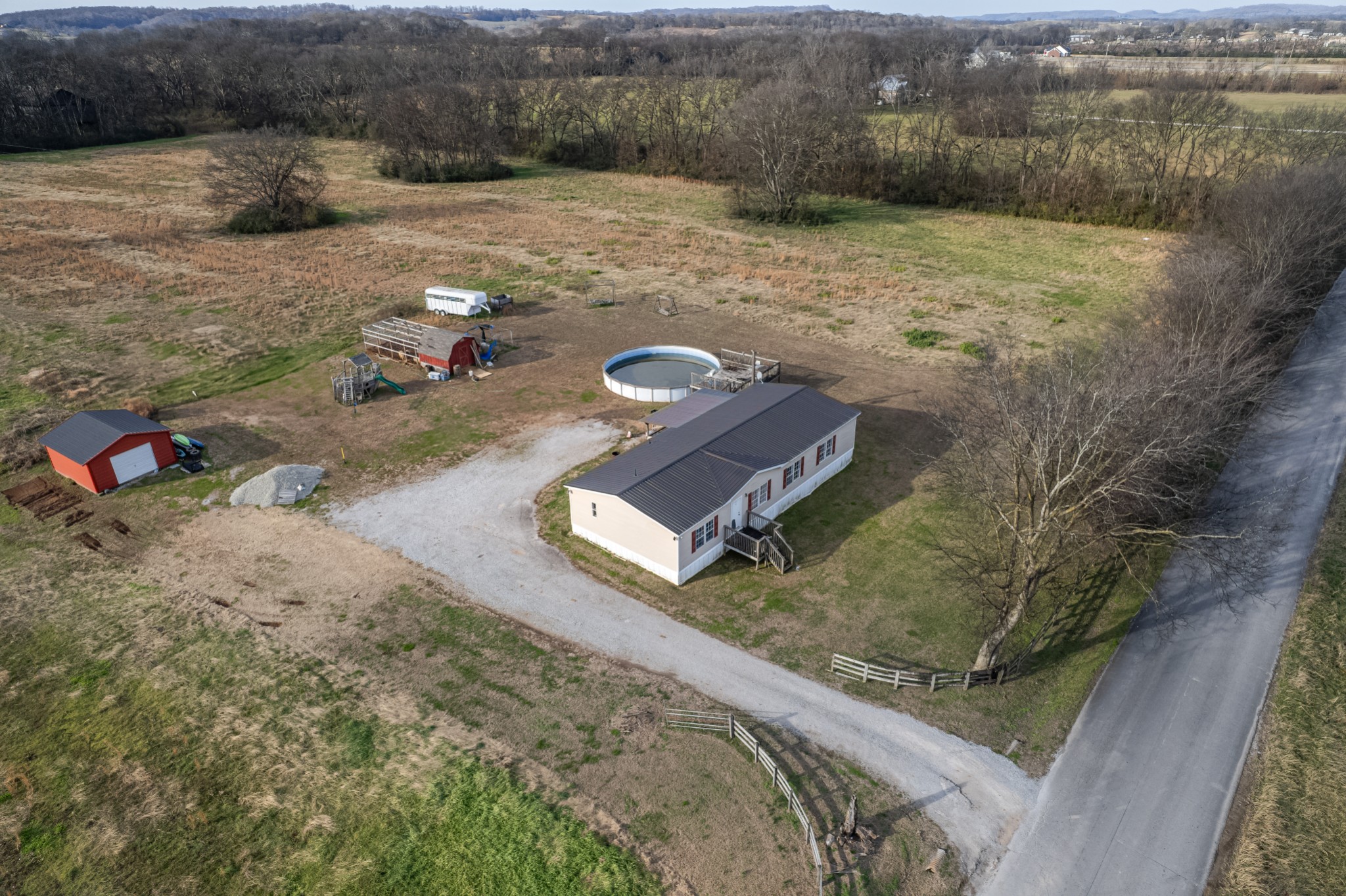 815 South Cross Bridges Road Mount Pleasant, TN 38474 - Photo 19 of 62 a view of a yard with an outdoor space