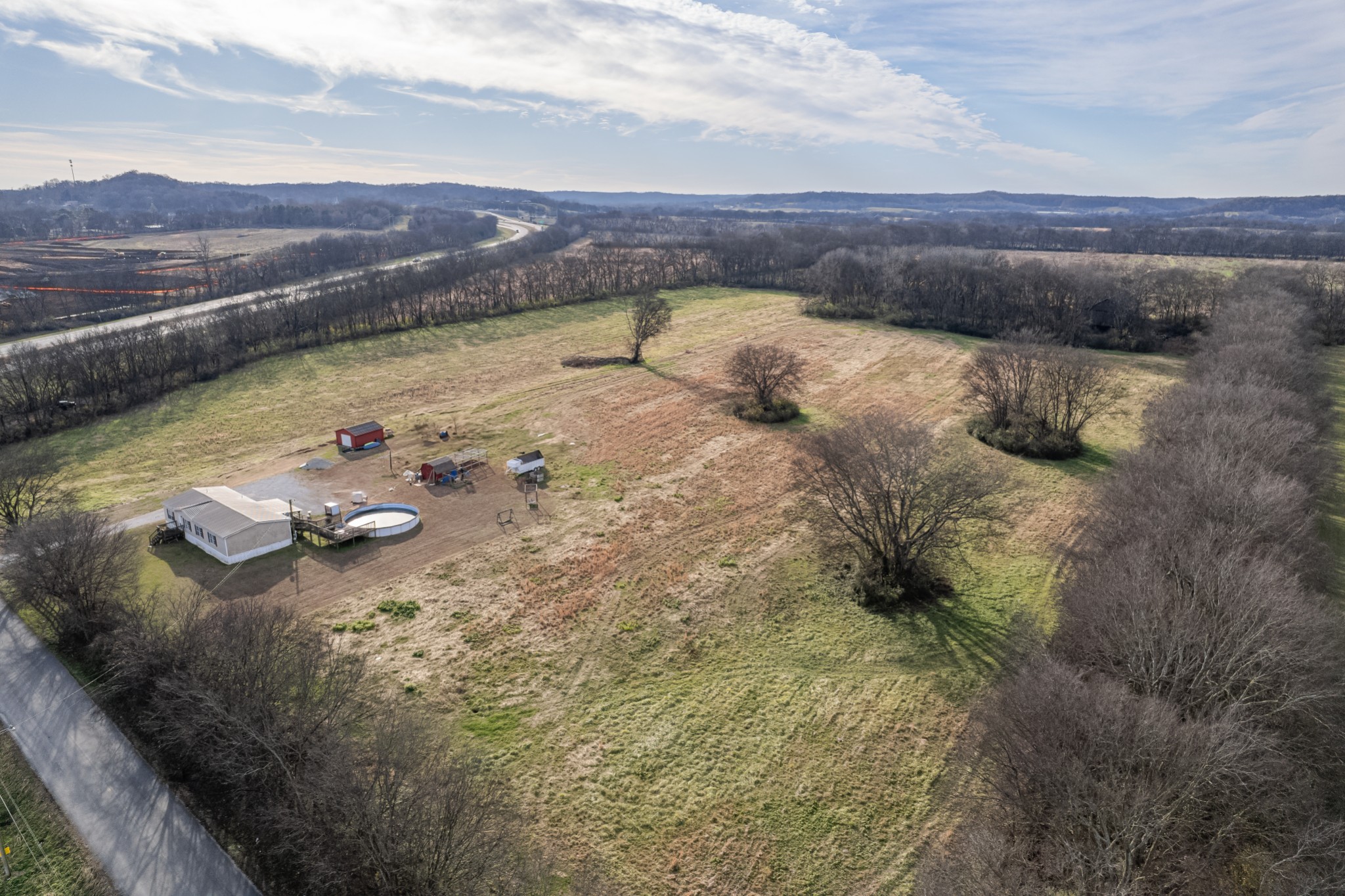 815 South Cross Bridges Road Mount Pleasant, TN 38474 - Photo 24 of 62 a view of a lake with a mountain