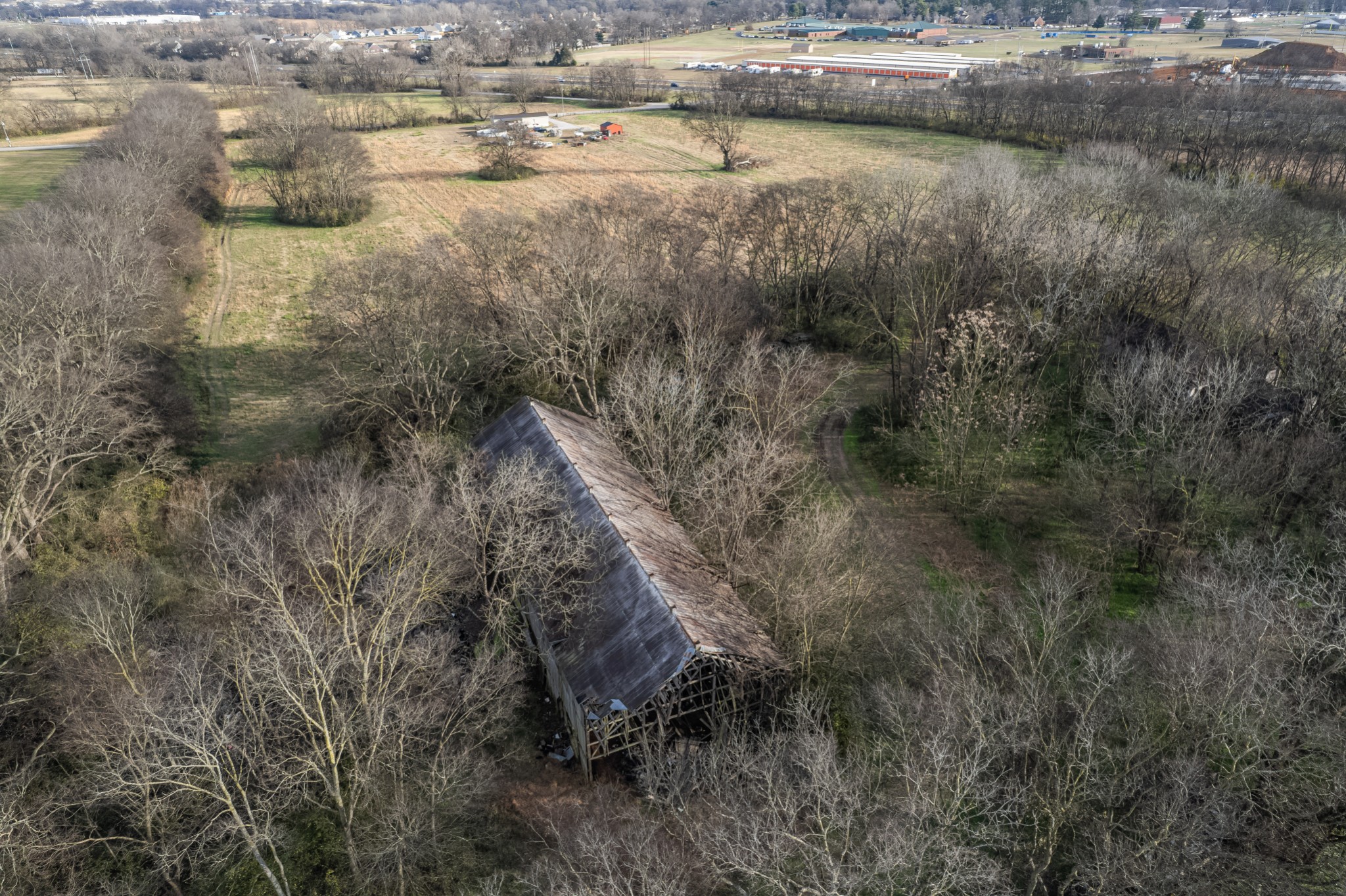 815 South Cross Bridges Road Mount Pleasant, TN 38474 - Photo 40 of 62 a view of a lake with lots of trees