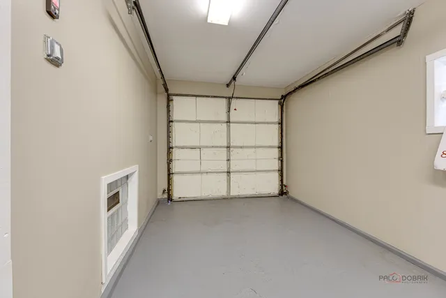 a bathroom with a sink vanity and a mirror