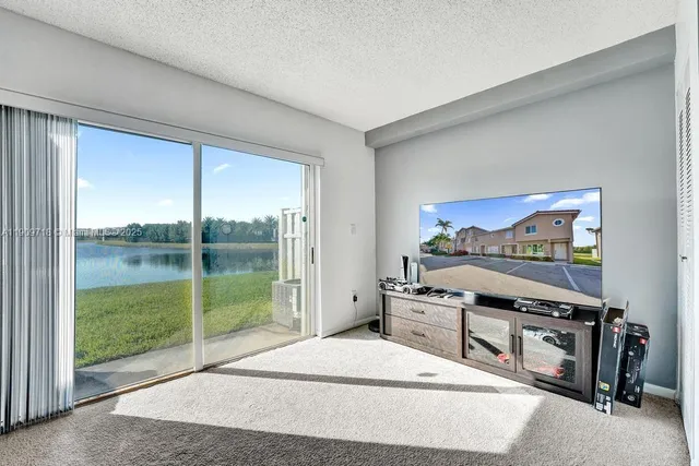 a view of a hallway to a room