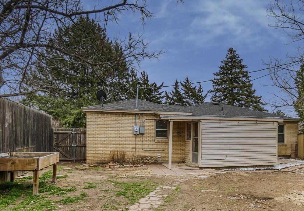 2014 South Milam Street Amarillo, TX 79109 - Photo 22 of 23 Backyard
