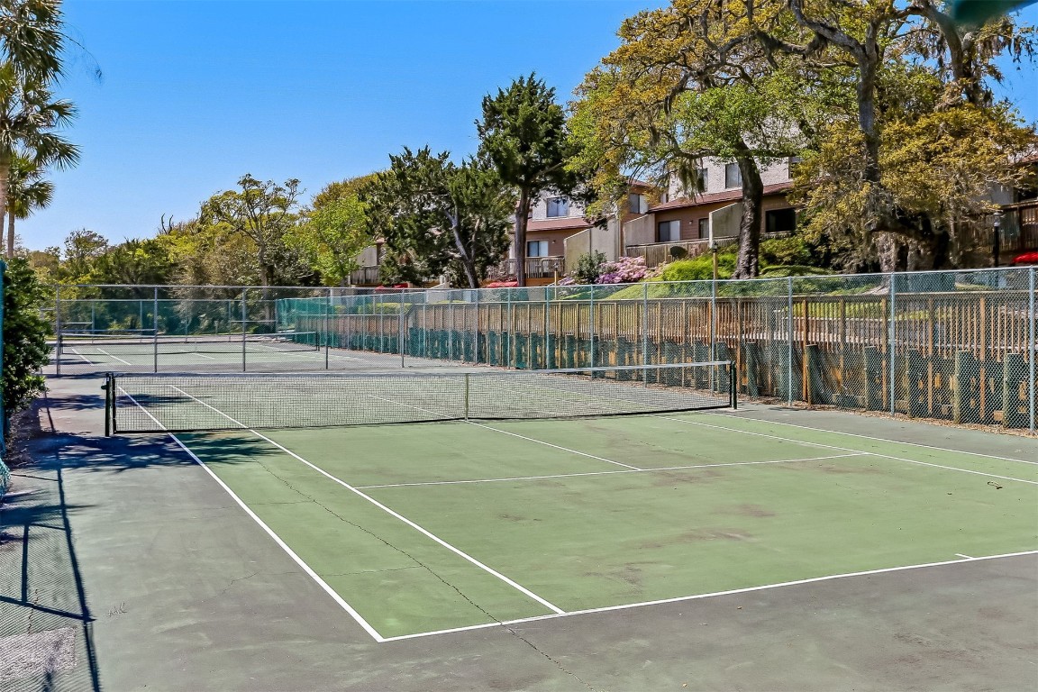 2563 Forest Ridge Drive, Unit P3 Fernandina Beach, FL 32034 - Photo 41 of 44 a view of a tennis court