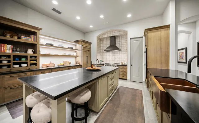 a view of swimming pool with a yard