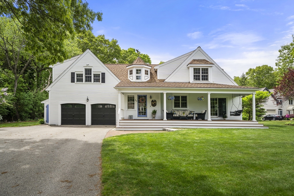 30 Franklin Rodgers Road Hingham, MA 02043 - Photo 1 of 37 a front view of a house with a yard