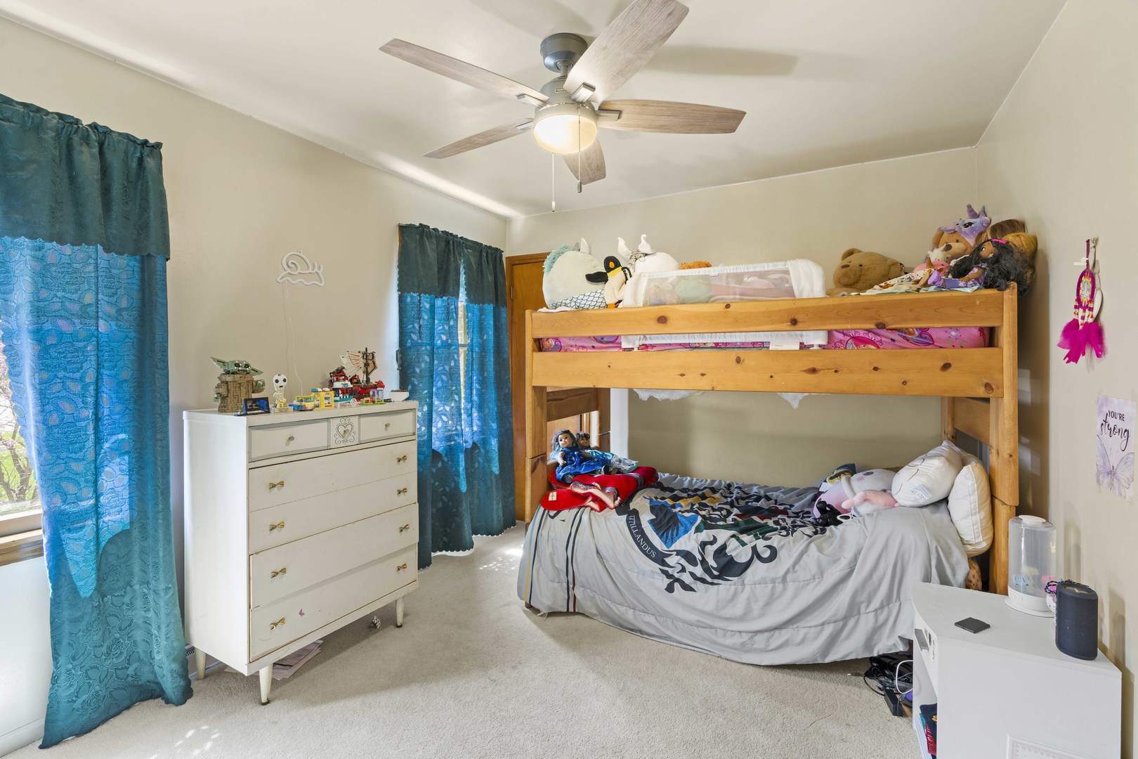 18335 Riegel Road Homewood, IL 60430 - Photo 13 of 23 a bedroom with furniture and a chandelier fan