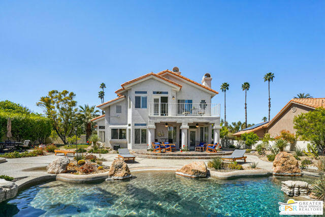 364 Oakmont Drive Palm Desert, CA 92211 - Photo 29 of 74 a front view of a house with sitting area