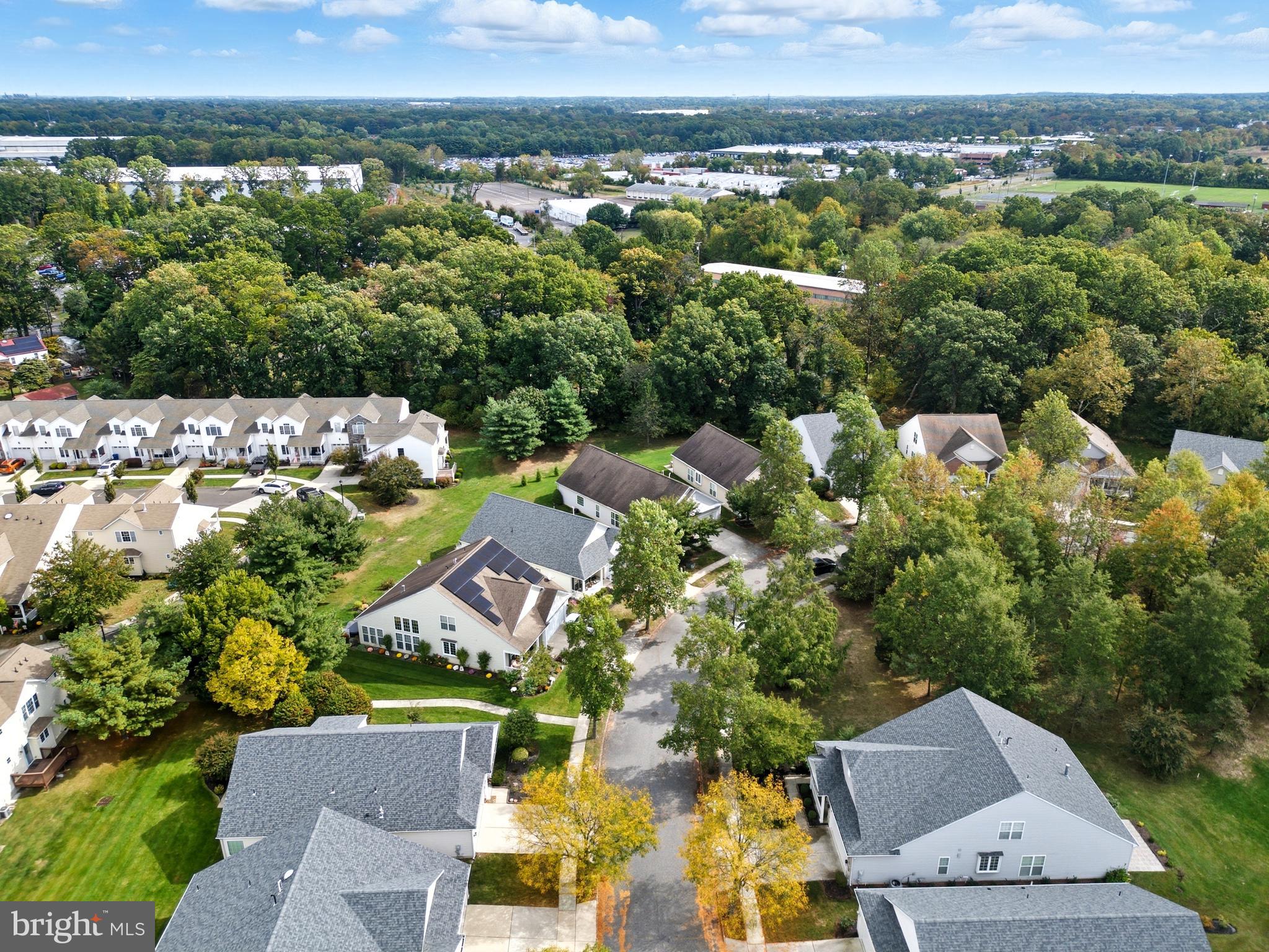 29 Pennington Court Delanco, NJ 08075 - Photo 38 of 57 an aerial view of a house with a yard