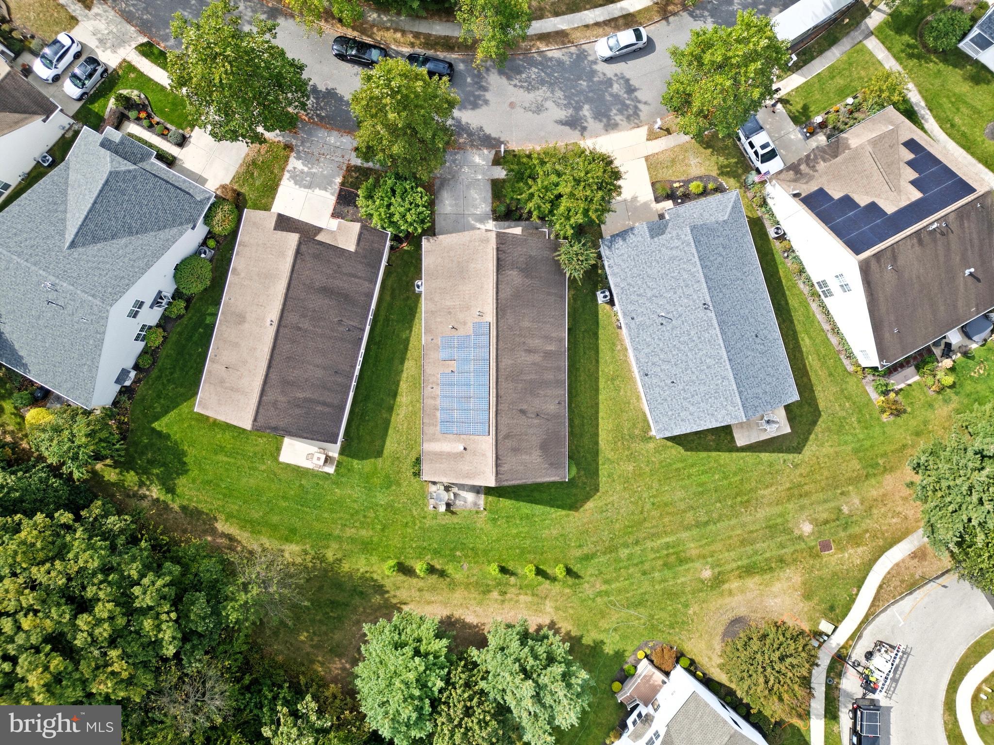 29 Pennington Court Delanco, NJ 08075 - Photo 42 of 57 an aerial view of a house with garden space and a house