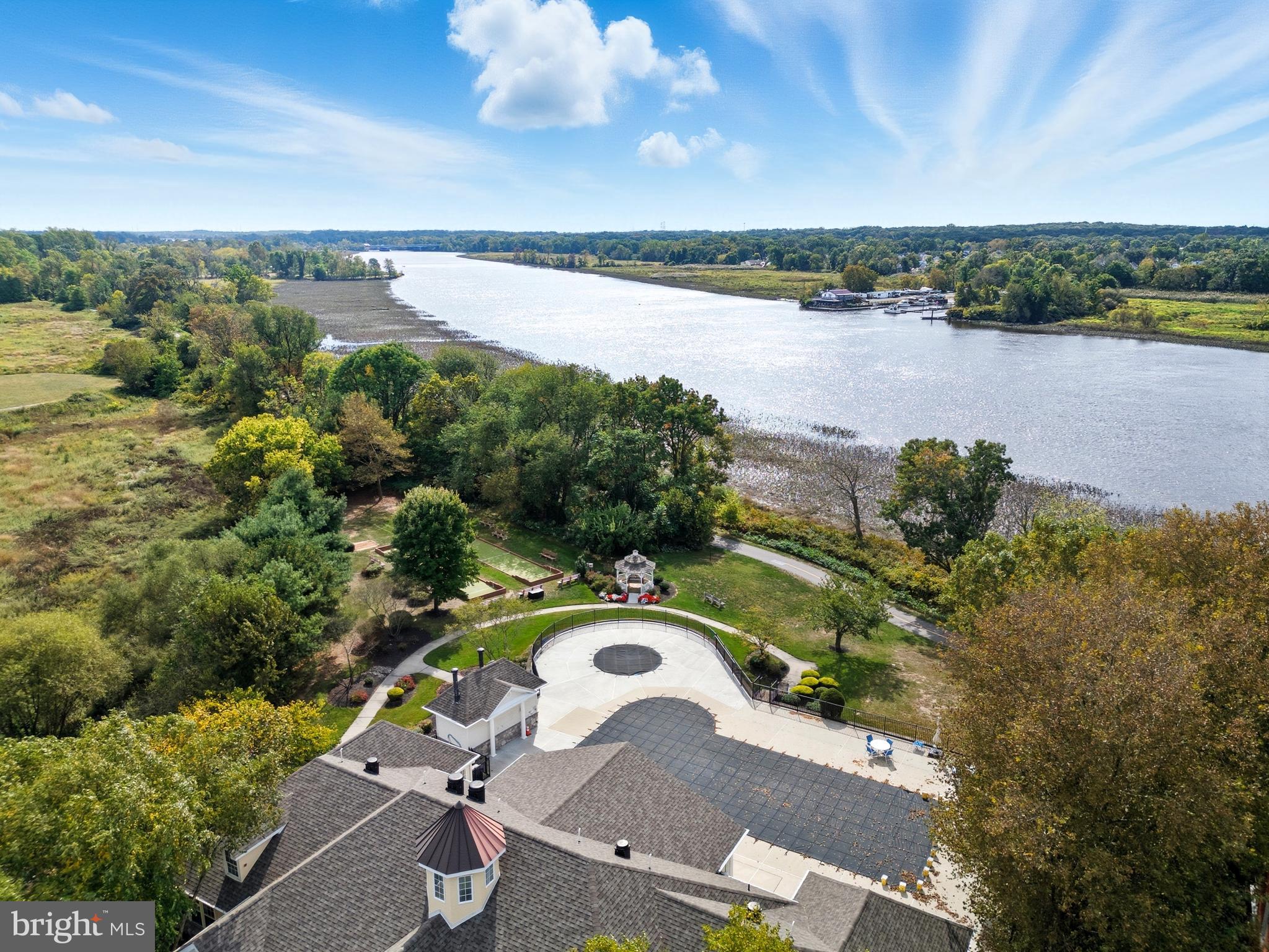 29 Pennington Court Delanco, NJ 08075 - Photo 47 of 57 a view of a lake with a yard