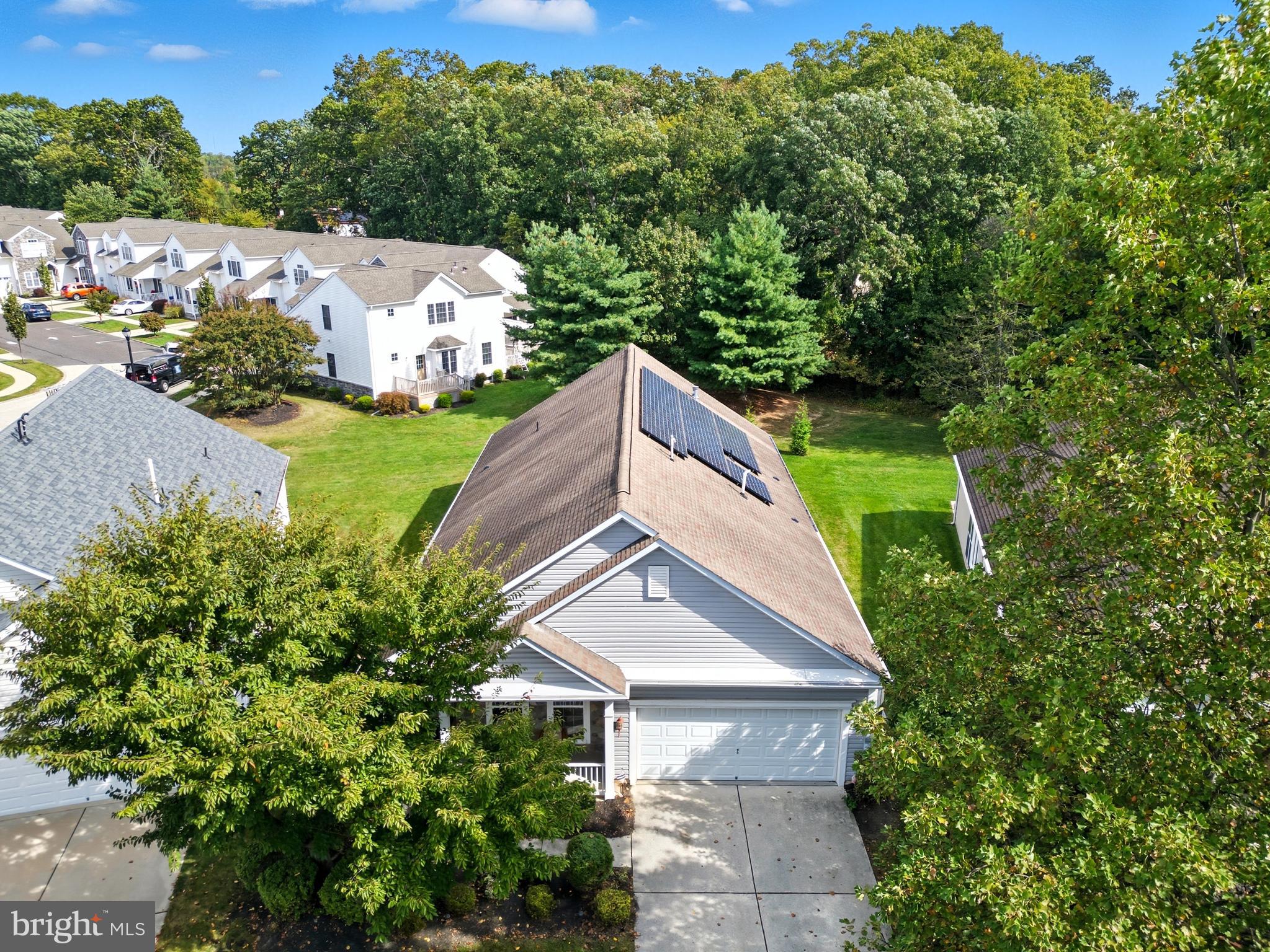 29 Pennington Court Delanco, NJ 08075 - Photo 52 of 57 a aerial view of a house with a yard