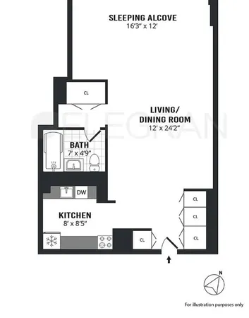 $3,850 | 888 8th Avenue, Unit 5J | Midtown Central