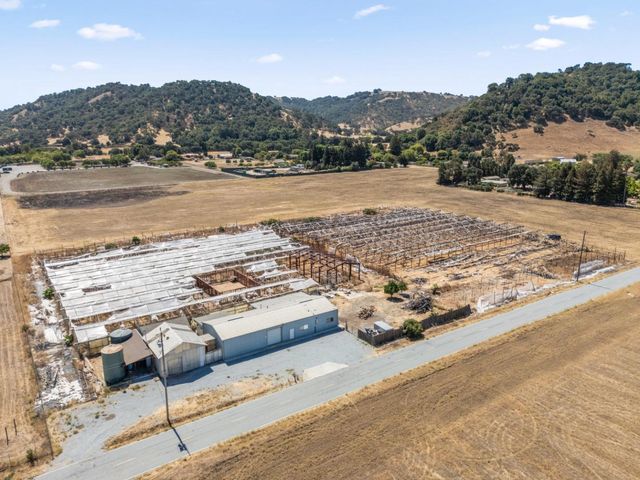 a view of an ocean and beach