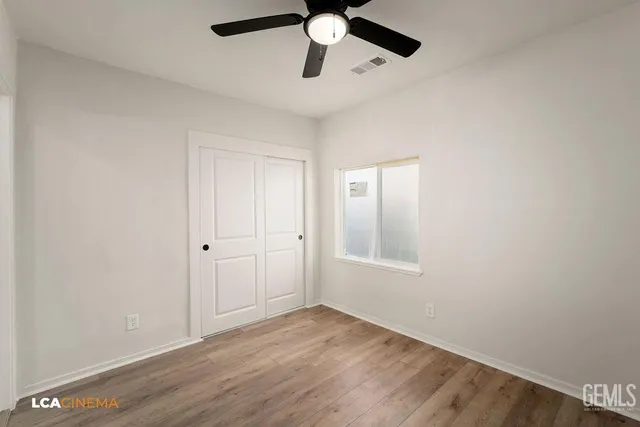 wooden floor in an empty room
