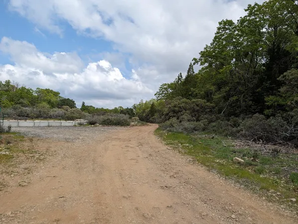a view of lake with green space