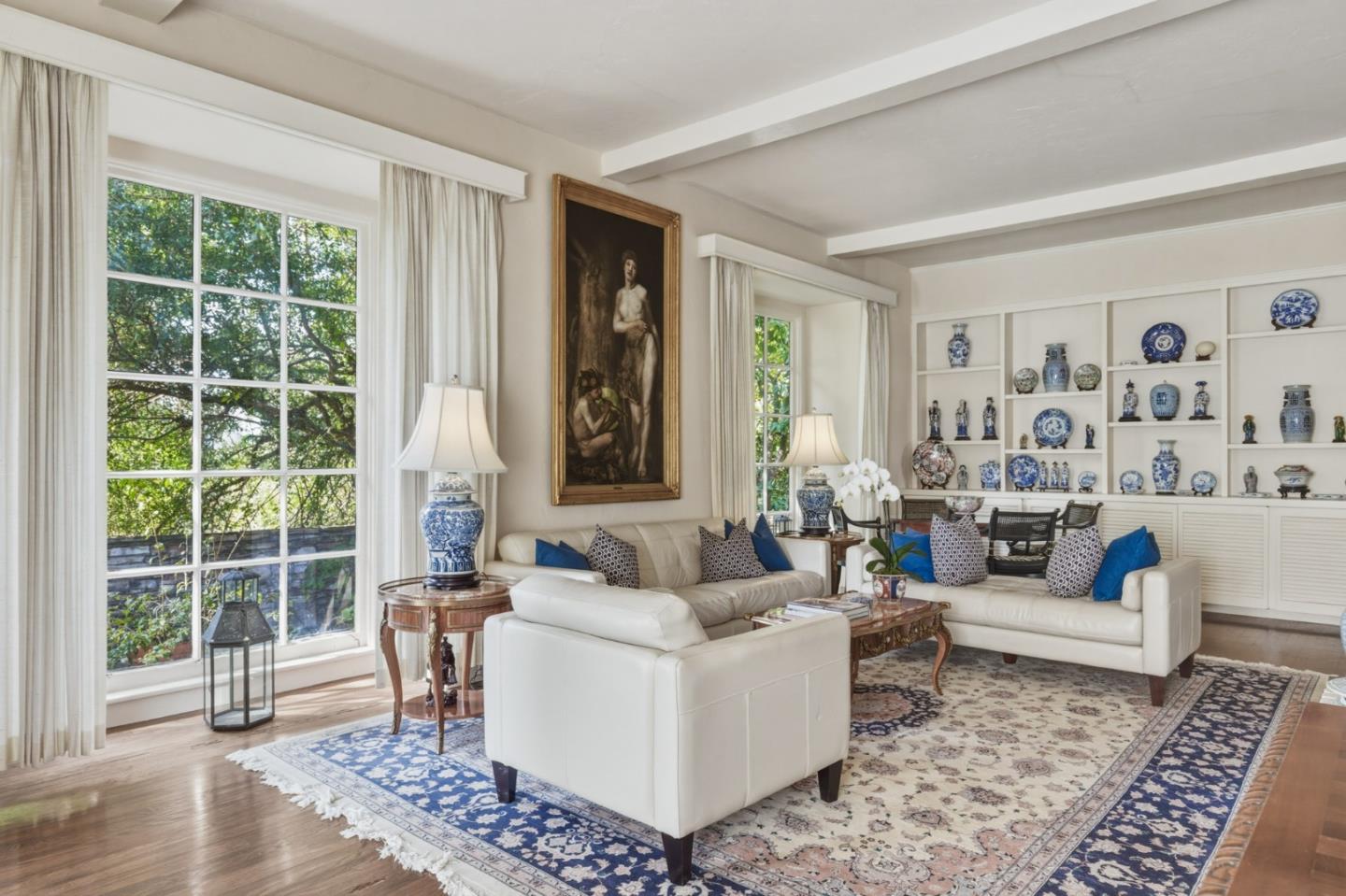 25286 Hatton Road Carmel, CA 93923 - Photo 11 of 34 a living room with furniture and a large window