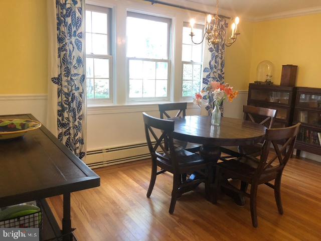 12 Windsor Circle Springfield, PA 19064 - Photo 8 of 28 a view of a dining room with furniture and wooden floor