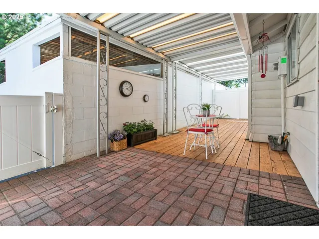 a view of house with wooden floor and furniture
